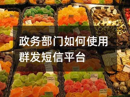 政務(wù)部門如何使用群發(fā)短信平臺