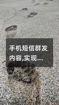 手機(jī)短信群發(fā)內(nèi)容,實(shí)現(xiàn)便捷高效傳輸