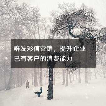群發(fā)彩信營(yíng)銷,提升企業(yè)已有客戶的消費(fèi)能力