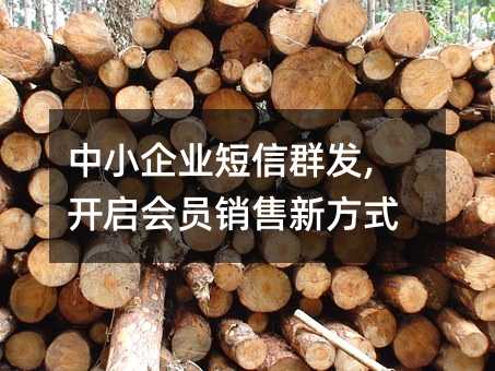 中小企業(yè)短信群發(fā),開啟會(huì)員銷售新方式!